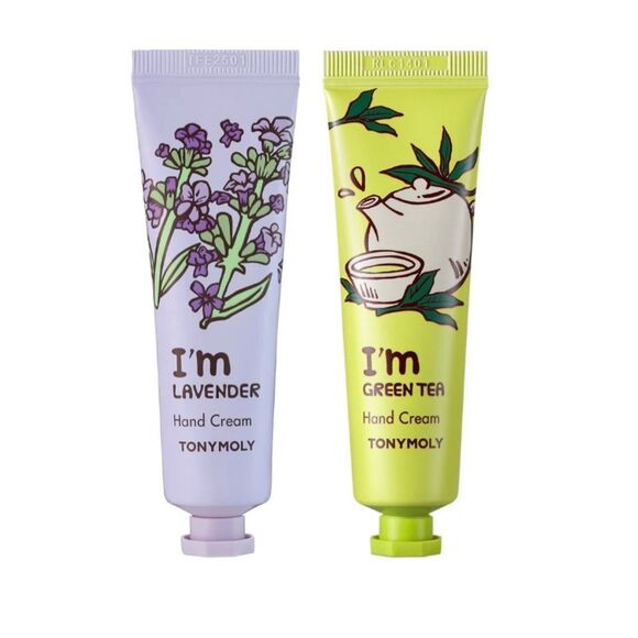 NWT TonyMoly USA 2 I’m Hand Creams — Lavender and  Green Tea - Picture 1 of 10